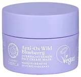 Natura Siberica - Blueberry Siberica Overnight Renew Face Cream-Mask