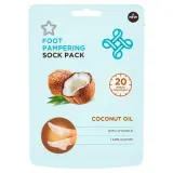 Superdrug - Coconut Oil Pampering Foot Mask with Foot Socks