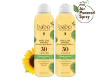 Babo Botanicals - Sheer Zinc Mineral Sunscreen Spray Duo SPF 30