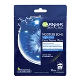 Garnier - Moisture Bomb Night-Time Deep Sea Water and Hyaluronic Acid Face Sheet Mask