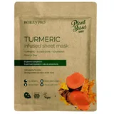 Natura - BeautyPro Plant Based Turmeric Brightening Face Sheet Mask