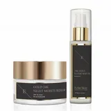 Eclat Skin London - ANTI-WRINKLE ELIXIR SERUM 24K GOLD + ANTI-WRINKLE Night MOISTURISER 24K GOLD