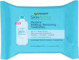 SkinActive Micellar Waterproof Makeup Removing Towelettes