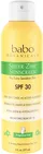 Babo Botanicals - Sheer Non-Nano Zinc Continuous Spray Fragrance Free Mineral Sunscreen SPF 30