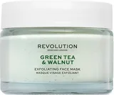 REVOLUTION SKINCARE - Green Tea & Walnut Exfoliating Face Mask