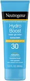 Neutrogena - Hydro Boost Water Gel Lotion Sunscreen SPF 30