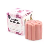 Lamazuna - Pink organic solid cocoa butter Iris and Tonka bean scent
