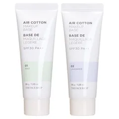 THE FACE SHOP - Air Cotton Makeup Base SPF30 PA++