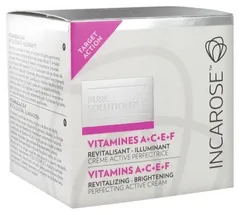 Incarose - Pure Solutions Vitamins A C E F Perfecting Active Cream