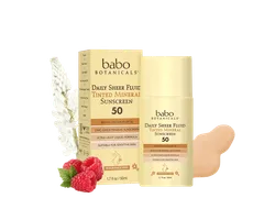Babo Botanicals - Daily Sheer Fluid SPF50 Tinted Sunscreen