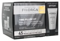 Filorga - TIME-FILLER 5XP Correction Cream All Types of Wrinkles + SLEEP & PEEL Night Micro-Peeling Cream Free of Charge