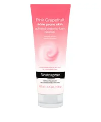 Neutrogena - Pink Grapefruit Acne Prone Skin Activated Cream-to-Foam Cleanser
