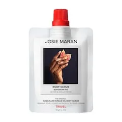Josie Maran - Mini Bohemian Fig - Argan Oil + Sugar Balm Refillable Exfoliating Body Scrub