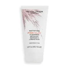 REVOLUTION SKINCARE - Mattifying Pink Clay Mud-to-Foam Cleanser