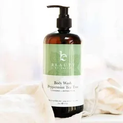 Beauty by Earth - Antibacterial Body Wash Peppermint Tea Tree