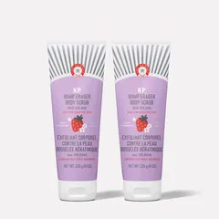 First Aid Beauty - KP Bump Eraser Body Scrub 10% AHA Fresh Strawberry Duo