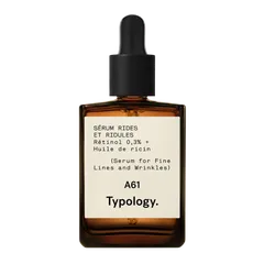 Typology Paris - Sérum Rides et Ridules — Rétinol 0,3% + Huile de ricin