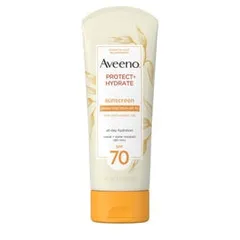 Aveeno - Protect + Hydrate SPF 70 Sunscreen Lotion, Oil-Free