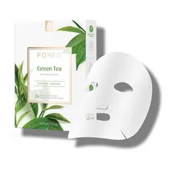 FOREO - Green Tea Purifying Sheet Face Mask for Combination Skin x 3