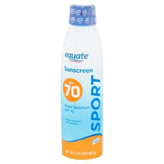 Equate - Sport Broad Spectrum Sunscreen Spray, SPF 70