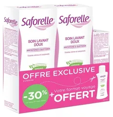 Saforelle - Gentle Cleansing Care + 1 Gentle Cleansing Care Offered