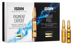 ISDIN - Isdinceutics Pigment Expert Pigment Correcting Serum 10 Phials + Night Peel Exfoliating Night Peel 10 Phials