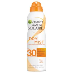 Garnier - Ambre Solaire Dry Mist Fast Absorbing Sun Cream Spray SPF30