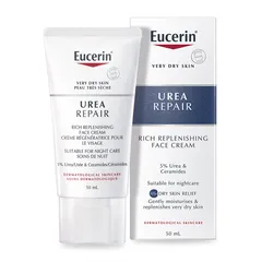 Eucerin - Dry Skin Replenishing Face Cream Night 5% Urea
