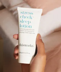 this works - stress check sleep lotion