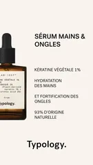 Typology Paris - Hand and Nail Serum — 1% Plant Keratin + 2% Hyaluronic Acid