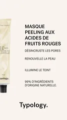Typology Paris - Exfoliating Mask — with Organic Red Fruit Acids