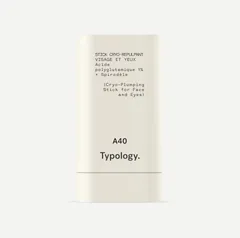 Typology Paris - Stick cryo-repulpant visage et yeux — Acide polyglutamique 1% + Spirodèle