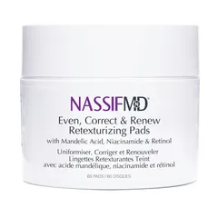 NassifMD - Even, Correct & Renew Retexturizing Pads