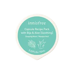 innisfree - Capsule recipe pack with bija & aloe