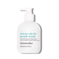 this works - stress check gentle wash