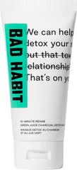 BAD HABIT - 10-Minute Rehab Green Juice Charcoal Detox Mask