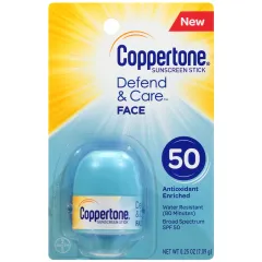 Coppertone - Defend & Care Face Sunscreen Stick Broad Spectrum SPF 50