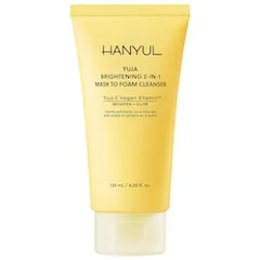 HANYUL - Yuja Brightening 2-in-1 Mask to Foam Cleanser with Vitamin C + Niacinamide
