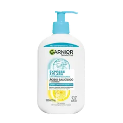 Garnier - EXPRESS ACLARA ANTI IMPERFECCIONES Anti-blemish moisturizing cleansing gel with salicylic acid and ceramides for sensitive skin