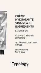 Typology Paris - Crème Visage à 9 Ingrédients