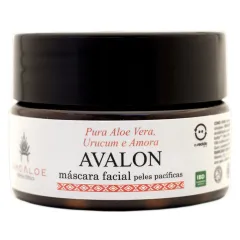 Aho Aloe - Máscara Facial Aloe Vera, Urucum e Amora - Aho Aloe