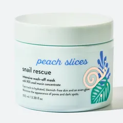 PEACH & LILY - Peach Slices Snail Rescue Intensive Wash-Off Mask