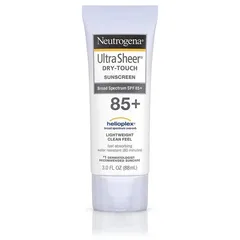 Neutrogena - Ultra Sheer Dry-Touch Water Resistant and Non-Greasy Sunscreen Lotion,SPF 85,Pack of 1