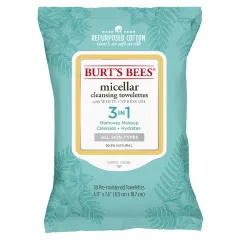 Burt's Bees - 3 in 1 Micellar Cleansing Towelettes