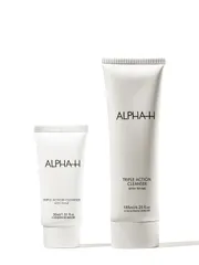 Alpha-H Skincare US - Triple Action Cleanser To-Go Duo