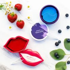 Soon Skincare - Seoul Mates Duo – Strawberry Lip Jar and Blueberry Eye Jar