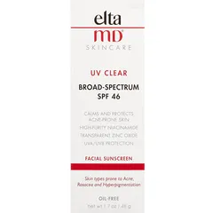 EltaMD - UV Clear Broad-Spectrum SPF 46 Facial Sunscreen , Total