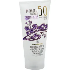 Botanical Sunscreen Mineral Lotion for Kids SPF 50, 5 Ounce | Broad Spectrum | Water Resistant