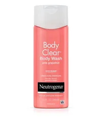 Body Clear Pink Grapefruit Salicylic Acid Acne Treatment Body Wash