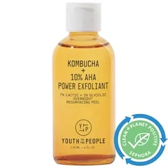 Youth To The People - Kombucha + 10% AHA Liquid Exfoliant with Lactic Acid and Glycolic Acid